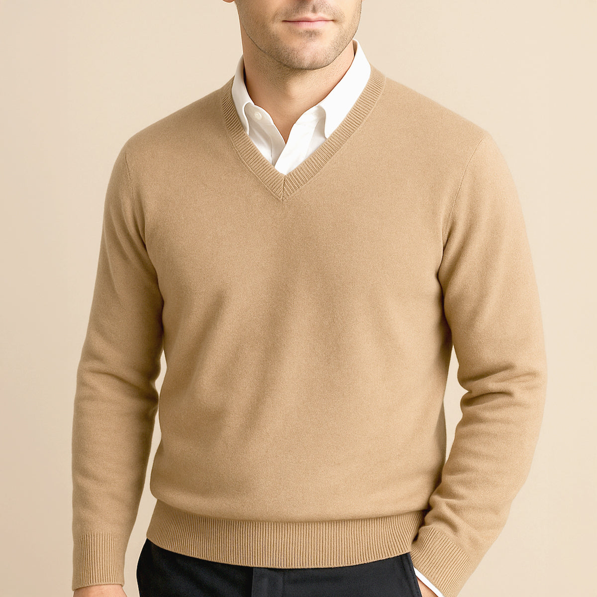 The Cleveland - Pull en cachemire pour homme