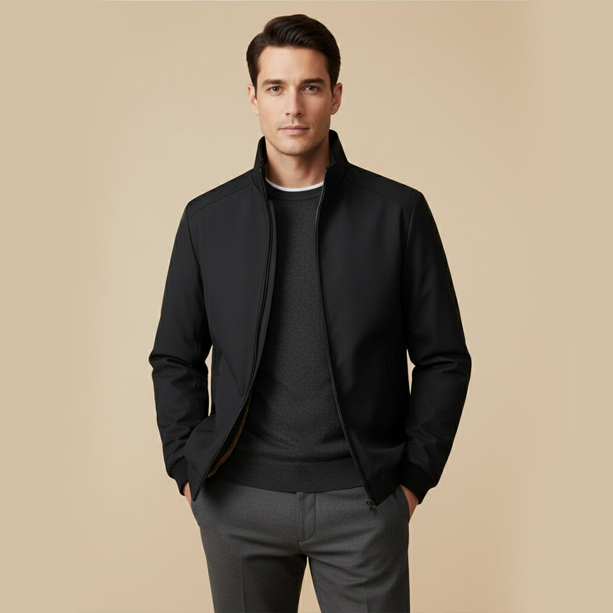 The Glasgow - Veste d'hiver pour homme - Manteau thermique imperméable