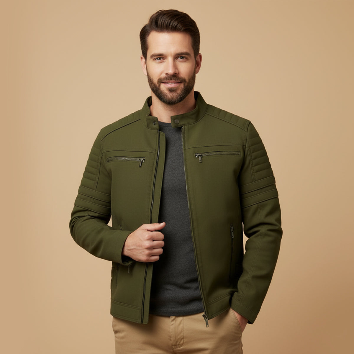 The Torino - Veste en cuir pour homme