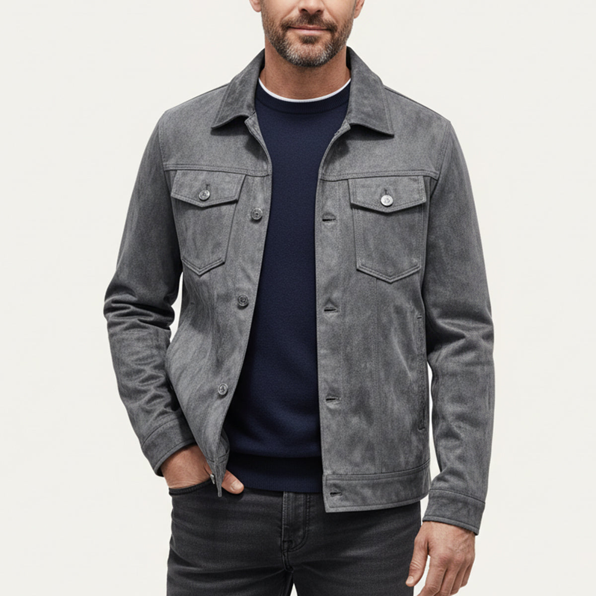 The Silverfield - Veste cargo suédoise vintage légère pour homme