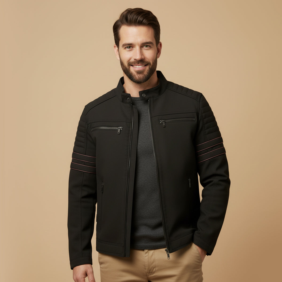 The Torino - Veste en cuir pour homme
