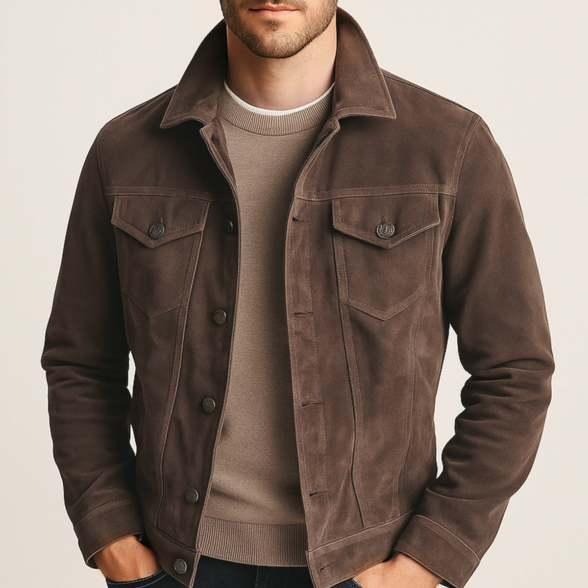 The Silverfield - Veste cargo suédoise vintage légère pour homme